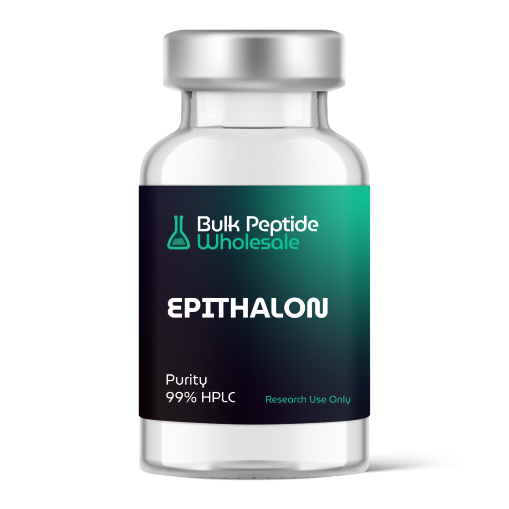 Bulk Peptide Wholesale Epithalon 99% HPCL in a glass vial