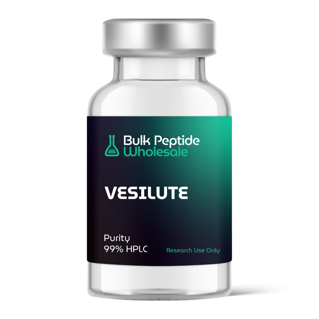 Bulk Peptide Wholesale Vesilute 99% HPCL peptide in a glass vial